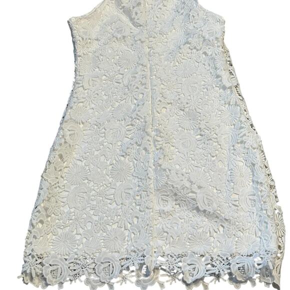 Lulus Dresses & Skirts - Lulus NWT Womens L white lace covered halter dress